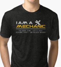 Diesel Mechanic Tri-blend T-Shirt