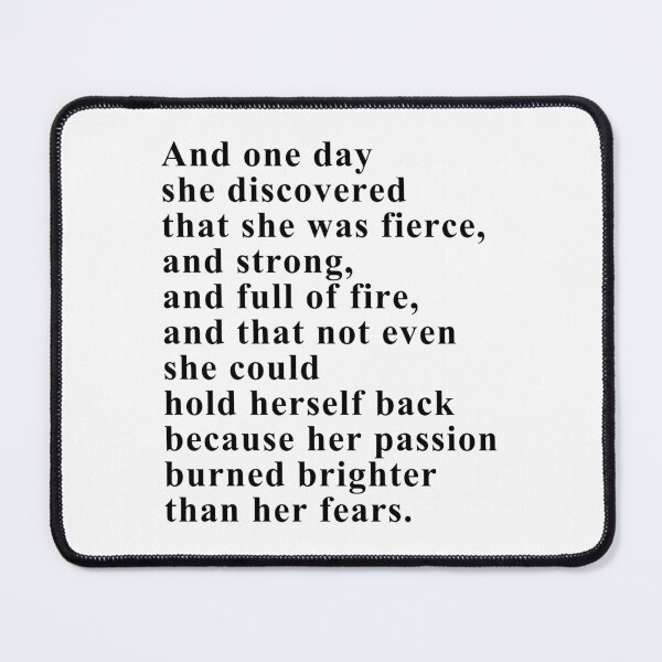 Item preview, And one day she discovered that she was fierce designed and sold by FunnyThings01.
