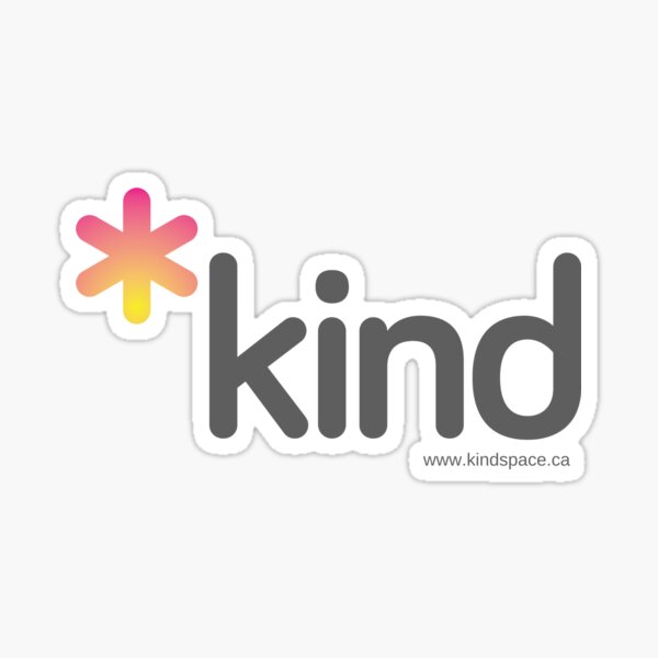 Kind Space (regular) Sticker