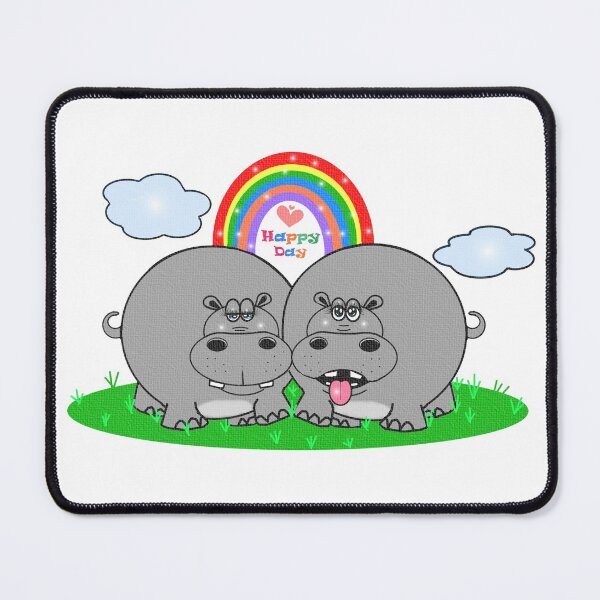 Item preview, Happy hippo day designed and sold by Shirley cute art .