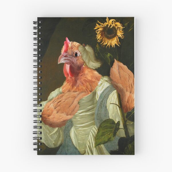Item preview, Sunflower Sweetheart designed and sold by MuseumOfFineArtChickens GiftShop.