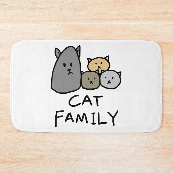 Item preview, cat family designed and sold by dionputran.