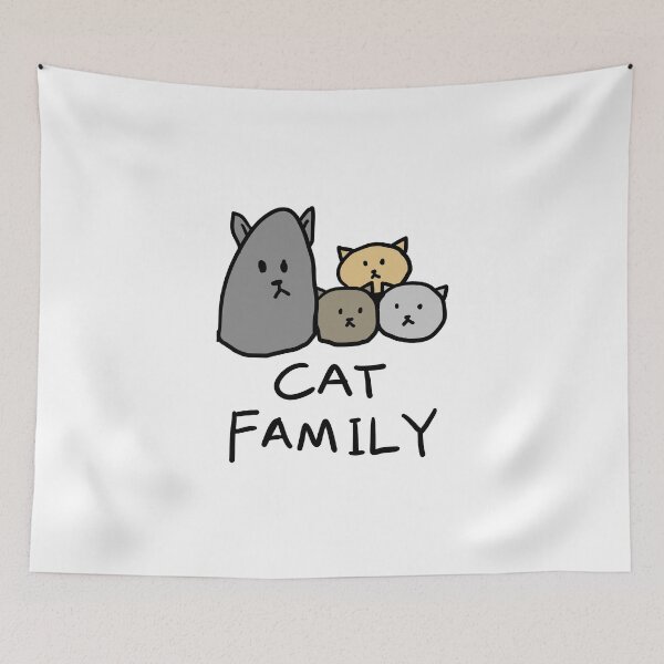 Item preview, cat family designed and sold by dionputran.