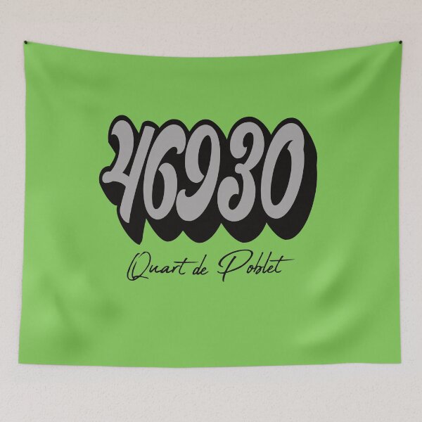 Item preview, 46930 codigo postal Quart de Poblet designed and sold by StencilMyst ..