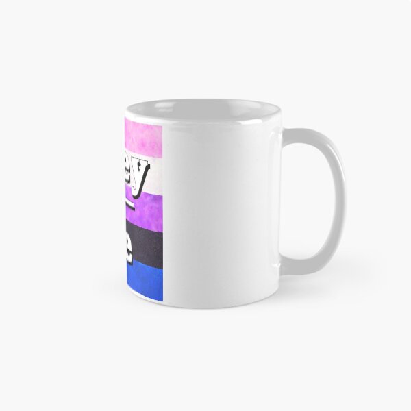 Item preview, They-He Pronouns: Genderfluid designed and sold by TigerTorreArt.