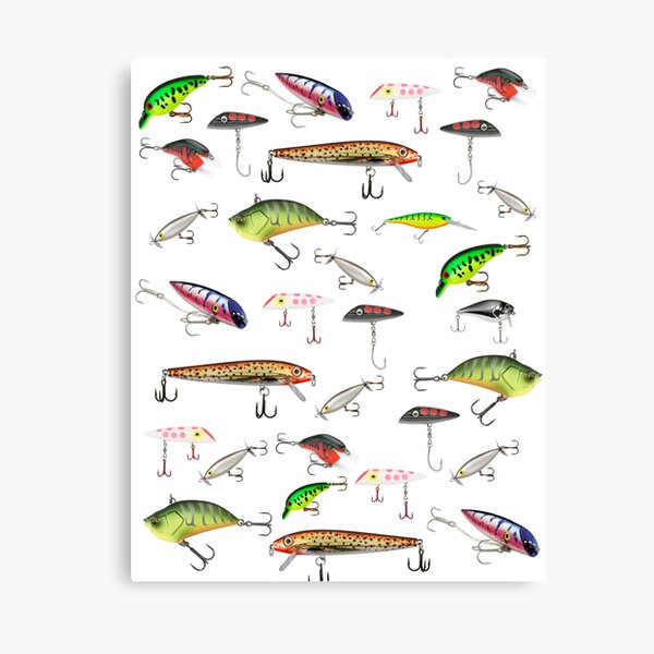 Fishing Lures Canvas Prints for Sale