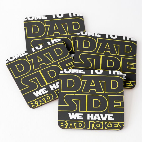 Item preview, Funny Star Dad Wars - Dad side we have bad jokes designed and sold by JohnThurman.
