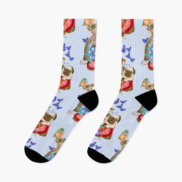 Item preview, Cute Pug Puppy in a Shoe designed and sold by LoneAngel.