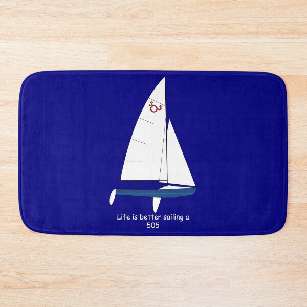 Item preview, International 505 Sailboat - Life is Better Sailing a 505 designed and sold by CHBB.