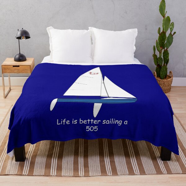 Item preview, International 505 Sailboat - Life is Better Sailing a 505 designed and sold by CHBB.