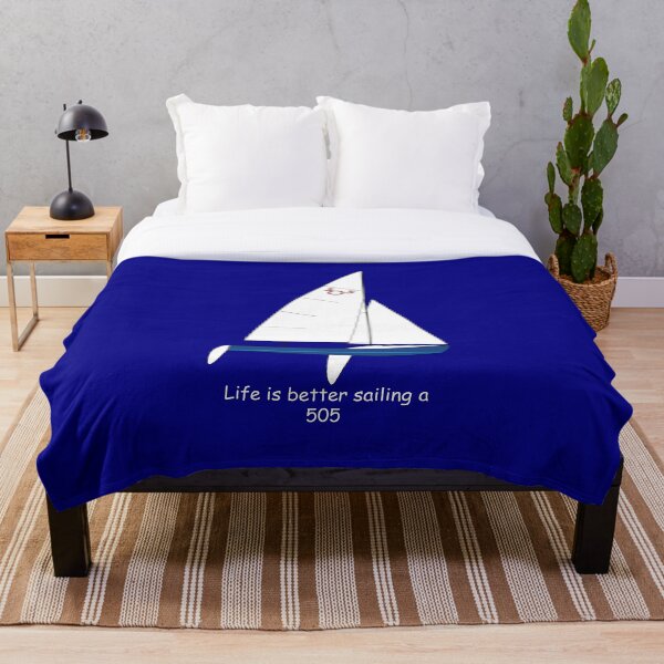 Item preview, International 505 Sailboat - Life is Better Sailing a 505 designed and sold by CHBB.