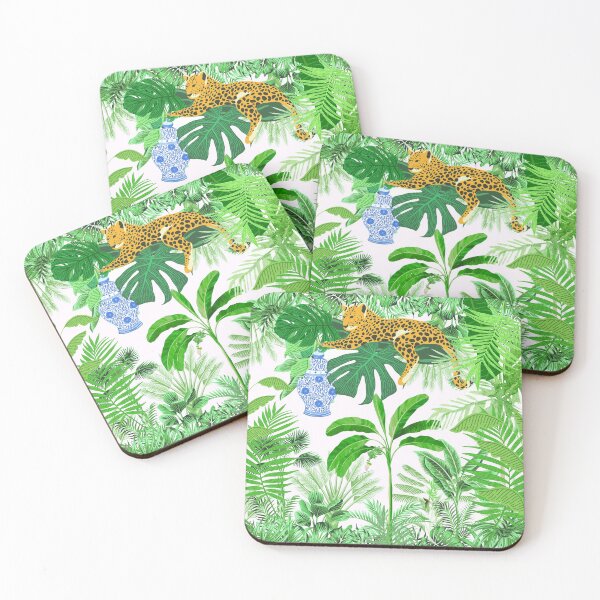 Item preview, Le Safari Chinoiserie Leopard designed and sold by Yunihadi.