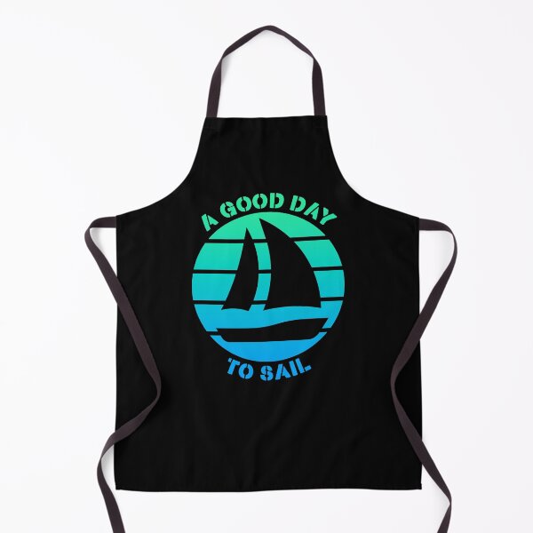 Item preview, A good day to sail, blue designed and sold by NiceSign.