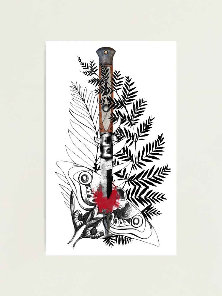 Ellie's Tattoo The Last of Us Magnet for Sale by artwithkristen