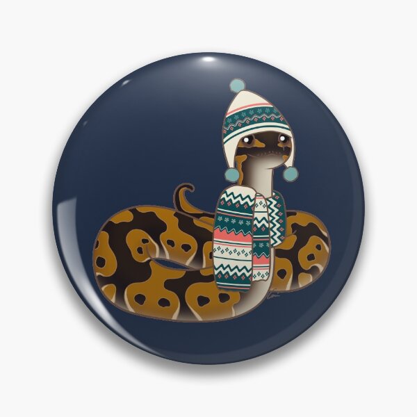 Item preview, Normal Ball Python Christmas Edition designed and sold by anacecilia.