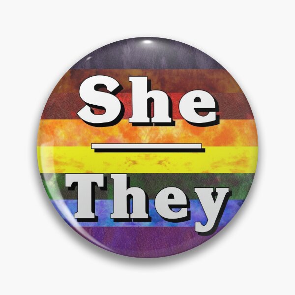 Item preview, She-They Pronouns: Inclusive designed and sold by TigerTorreArt.