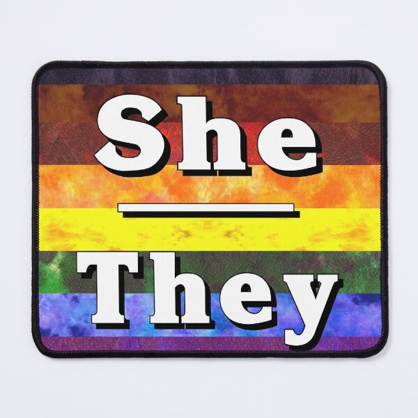 Item preview, She-They Pronouns: Inclusive designed and sold by TigerTorreArt.