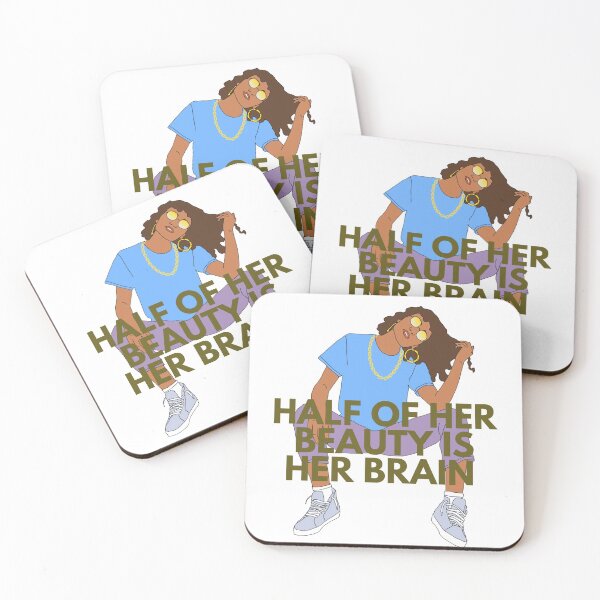 Item preview, Half of her beauty is her brain designed and sold by aboniteblanc.