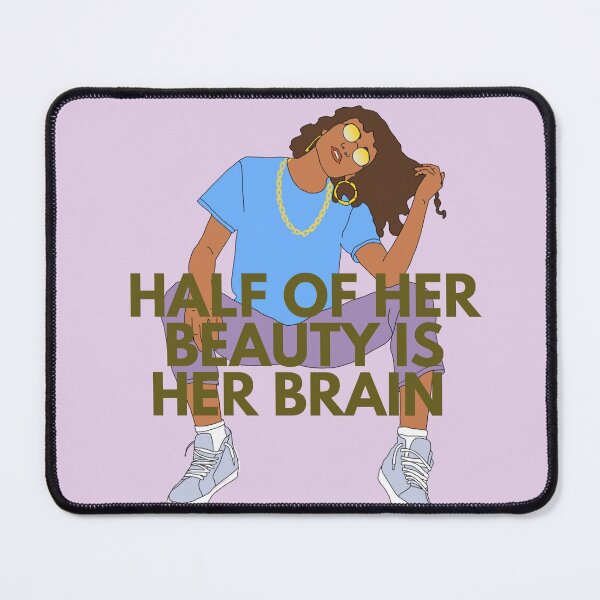 Item preview, Half of her beauty is her brain designed and sold by aboniteblanc.