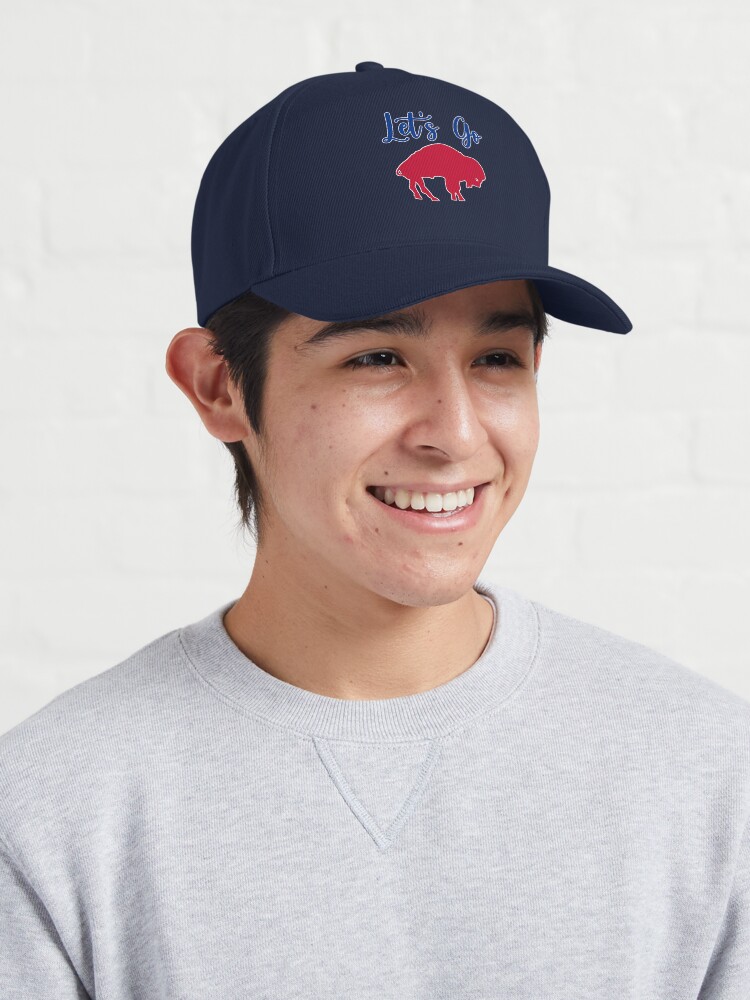 Buffalo Bills Let's Go Buffalo Blue Design Cap - Growkoc