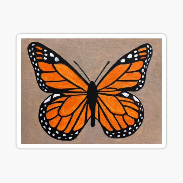 Danaus Plexippus (Monarch Butterfly) Sticker