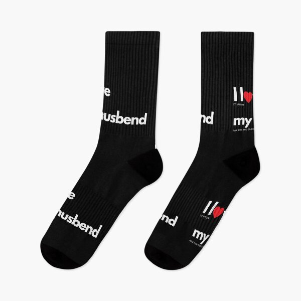 Item preview, I love my husband, funny marriage  text designed and sold by NiceSign.