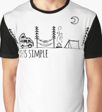 Simple Life Graphic T-Shirt