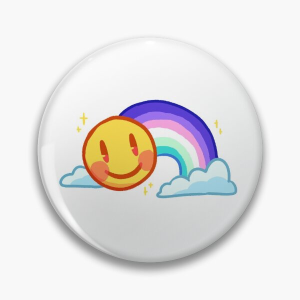 Item preview, Smiley Rainbow: Mint MLM Gay Flag designed and sold by endertism.