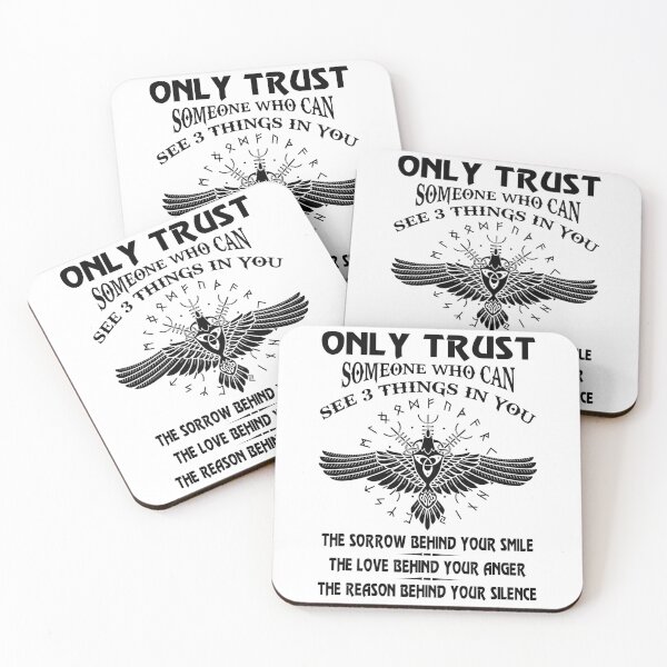 Item preview, Only Trust Someone Who Can See 3 Things In You Vikings designed and sold by Dog-T-Shirts.