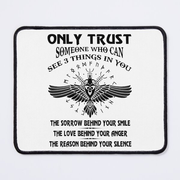 Item preview, Only Trust Someone Who Can See 3 Things In You Vikings designed and sold by Dog-T-Shirts.