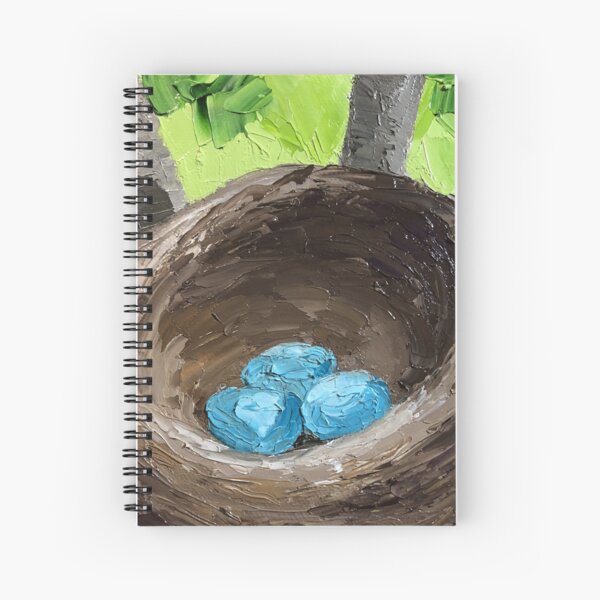 Robin's Nest Spiral Notebook
