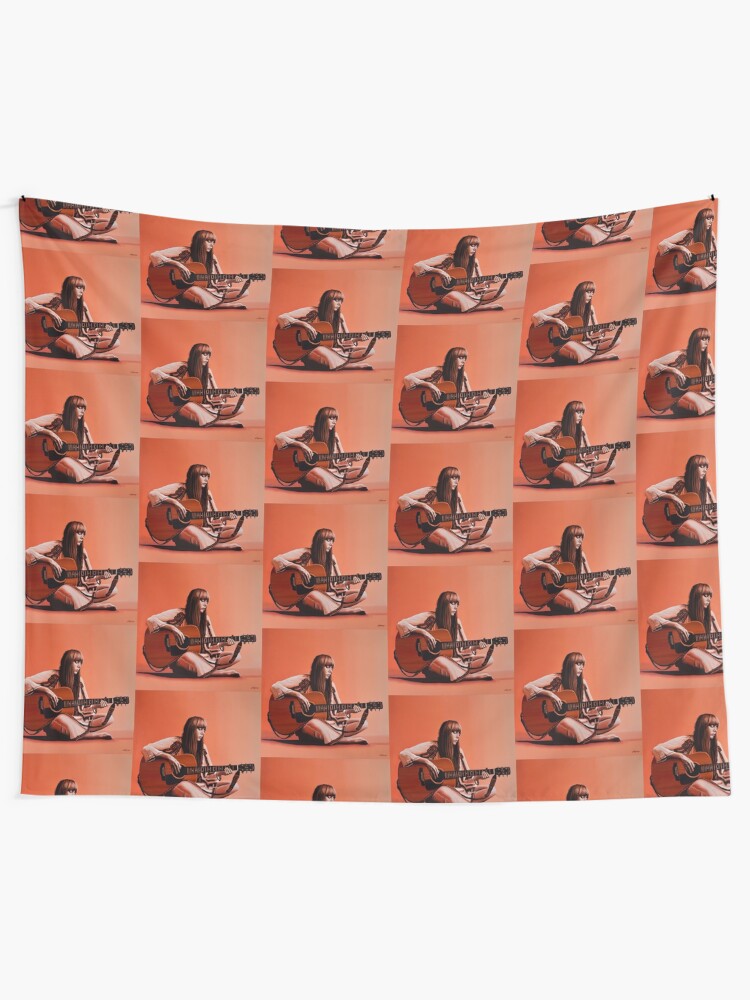 "Joni Mitchell Painting" Tapestry for Sale by PaulMeijering Redbubble