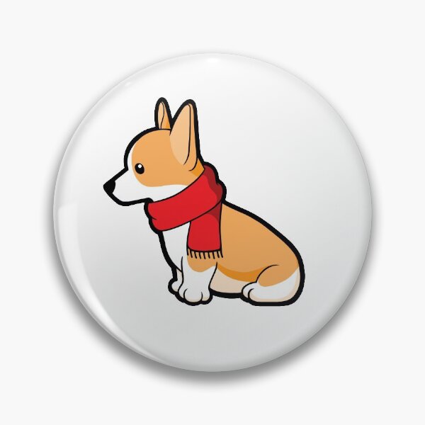 Item preview, Cute Winter Corgi designed and sold by GoldenArchelon.