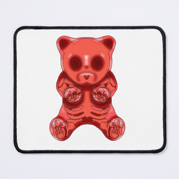 Item preview, Red bear bones designed and sold by NumbSkullD.