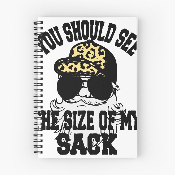 Item preview, You Should See The Size Of My Sack , Funny Santa , Leopard Santa Claus tshirt designed and sold by Gordag22222.