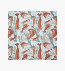 Shrimp - Orange and Turquoise Scarf