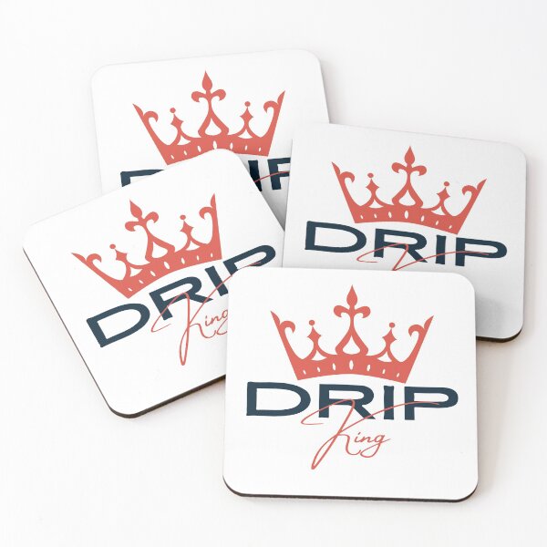 Aperçu de l'œuvre Drip King - Couronne Rouge créée et vendue par CrisisCo.
