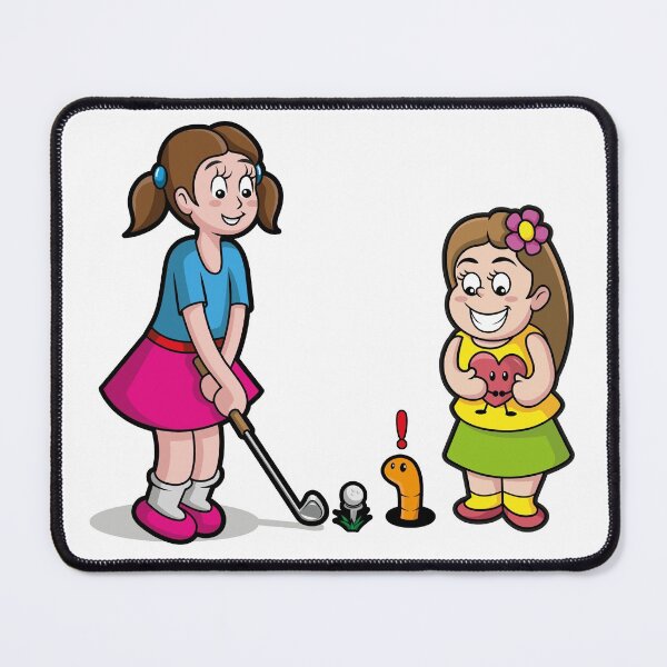 Item preview, Girls Playing Golf Figurine designed and sold by akiitzu-lm.