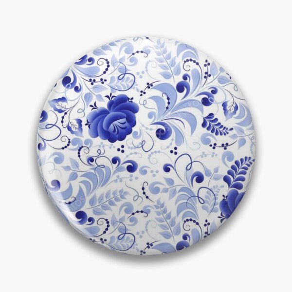 Item preview, khokhloma blue designed and sold by XBeNBoX.