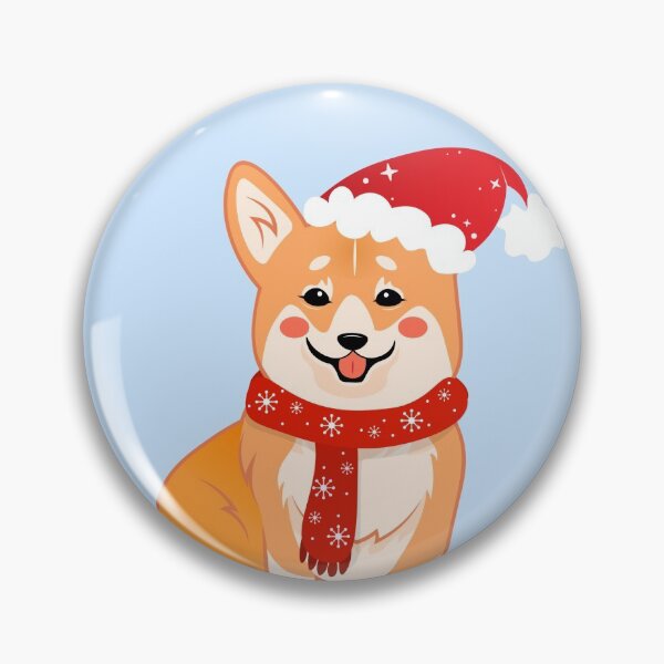 Item preview, Merry Christmas Corgi designed and sold by HeroBeagle.