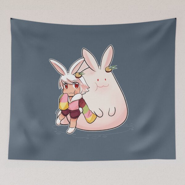 Item preview, Gift moon rabbit cookie run kingdom almond For strawberry cake Kawaii designed and sold by MollyHayes3w.