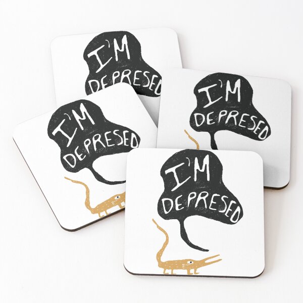 Item preview, I'm Depressed designed and sold by Flywithsparrows.