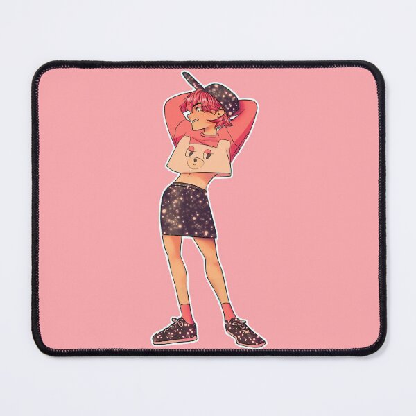 Item preview, pink skater girl designed and sold by queenlypirate.