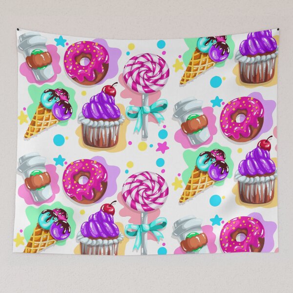 Item preview, cartoon sweets designed and sold by alexvioletart.