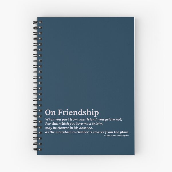 Item preview, On Friendship - From The Prophet by Kahlil Gibran designed and sold by CarlottaLai.