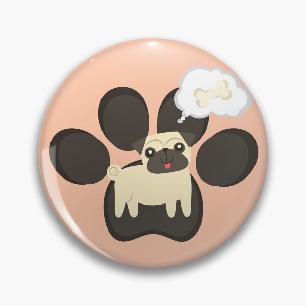 Item preview, Pug Bone designed and sold by SimpleLee.
