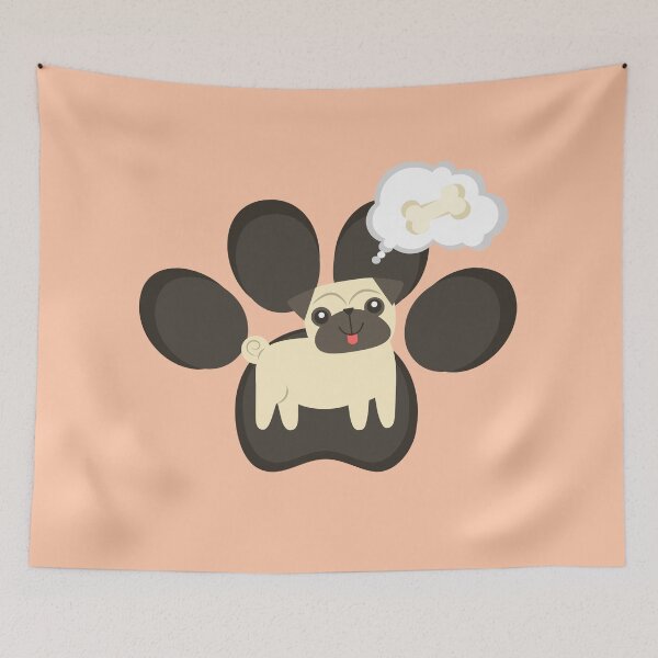 Item preview, Pug Bone designed and sold by SimpleLee.