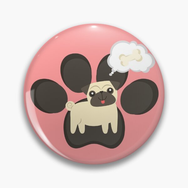 Item preview, Pug Bone designed and sold by SimpleLee.