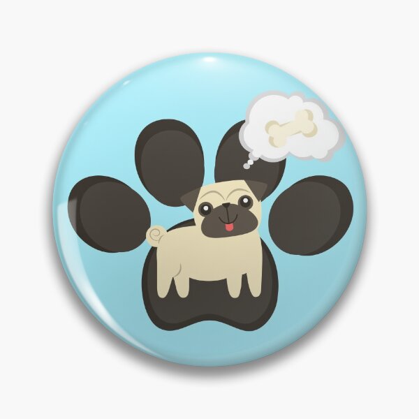 Item preview, Pug Bone designed and sold by SimpleLee.