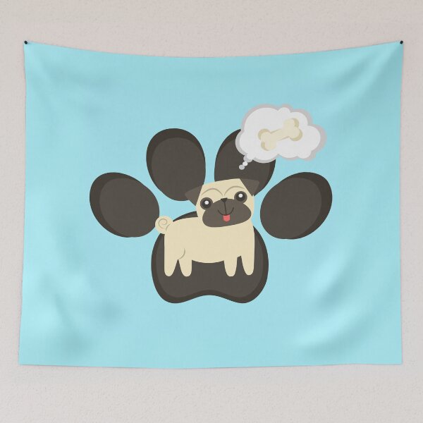 Item preview, Pug Bone designed and sold by SimpleLee.
